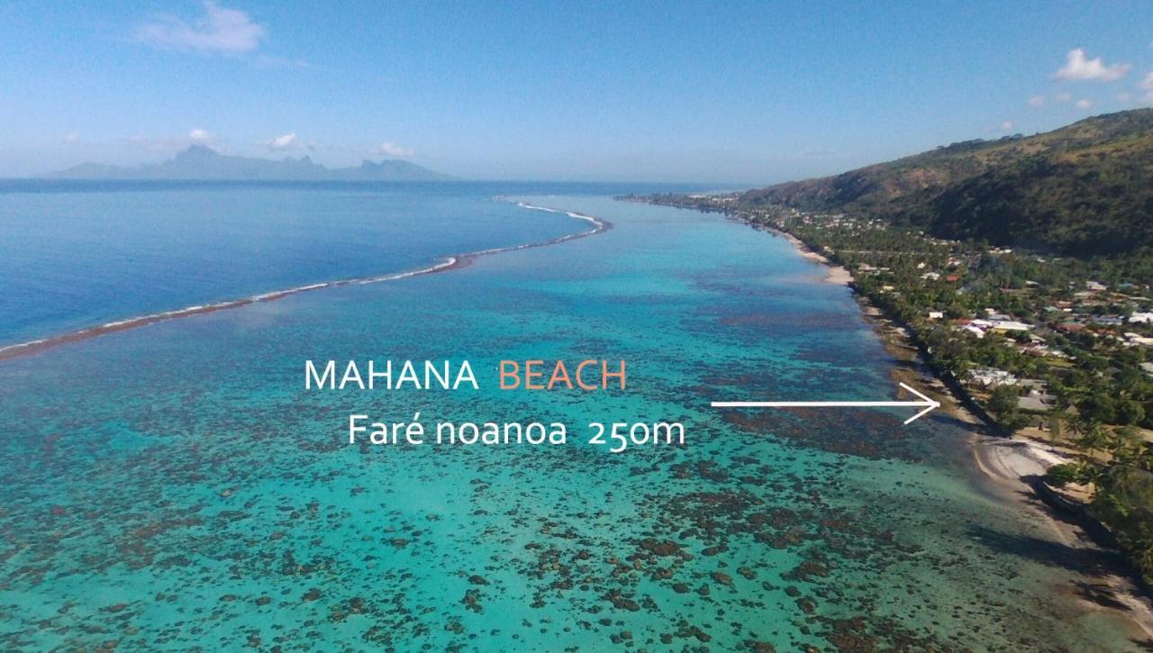 Hotel Fare Noanoa Paea Exterior foto